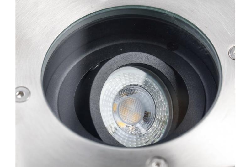 Decor INRUN LUMINAIRE BETA-O met verstelbare hoek max. 50 W GU10 IP67 AC220-240V 50/60Hz inox. 1208963698