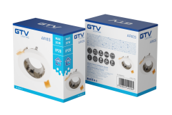 Decor Plafondspot ARIES IP20 φ 90*30mm rond wit/zwart 1208963709