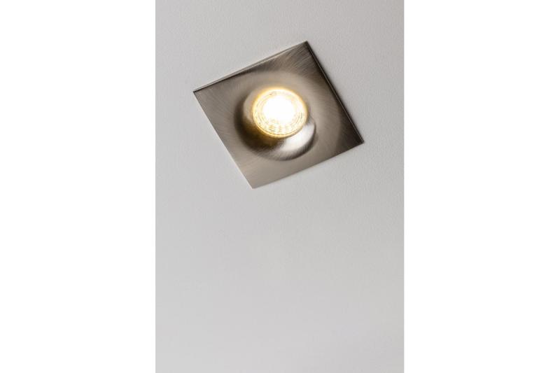 Decor Plafondspot armatuur AURORA IP20 vierkant inox/satijn. 1208963715