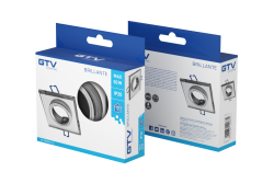 Decor BRILLANTE plafondspot armatuur glas wit kristal vierkant 1208963734