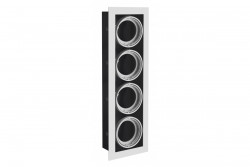 Decor PIREO plafondinbouwarmatuur QUAD RECTANGLE grijs/grijs 1208963778