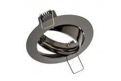 Decor PORTO-K plafondspot armatuur IP20 rond zwart chroom hoekverstelbaar TYPE 5515 1208963781