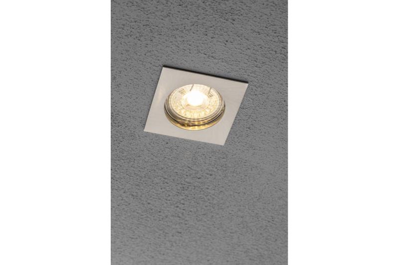 Decor PORTO plafondspot armatuur IP20 vierkant inox TYPE DS10 1208963792