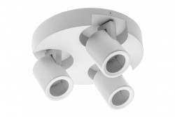 Decor Plafondlamp armatuur BLINK AC220-240V 50/60 Hz GU10 max. 20W*3 IP20 triple wit 1208963845