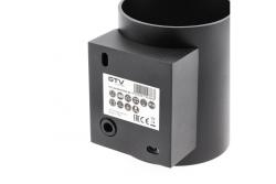 Decor Wandarmatuur CAMPIONE aluminium G9 IP20 max. 40W IP20 rond zwart. 1208963851