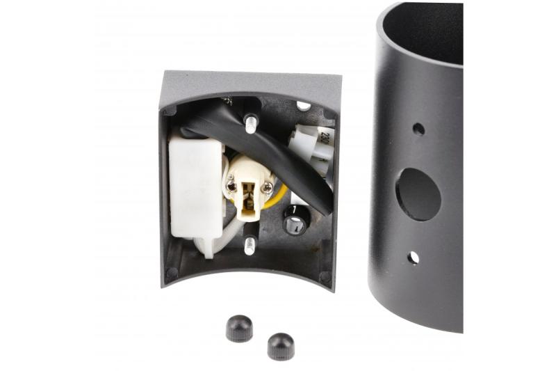 Decor Wandarmatuur CAMPIONE II G9 IP20 max. 40W IP20 max. 250V 50/60 Hz rond zwart. 1208963855