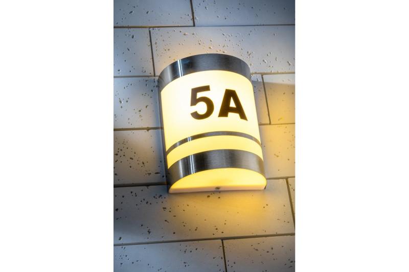 Decor ESO wandlamp E27 MAX. 11W IP54 AC220-240V 50/60Hz inox 1208963874