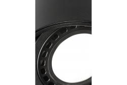 Decor ISUMI plafondlamp met verstelbare hoek aluminium 130x100 IP20 ES111 GU10 rond zwart. 1208963894