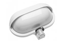 Bulkhead fixture with sensor, max 60W, E27, AC220-240V, 50/60Hz,  beam angle 180*, IP40, white housing 1208963899