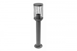 Decor KERTA-P 50 tuinlamp E27 MAX.12W IP44 AC220-240V 50-60Hz paaltje grafiet 1208963907