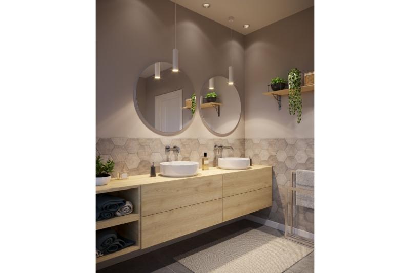 Decor Opgeschorte armatuur LAGOS GU10 aluminium IP20 max. 20W wit 1208963910