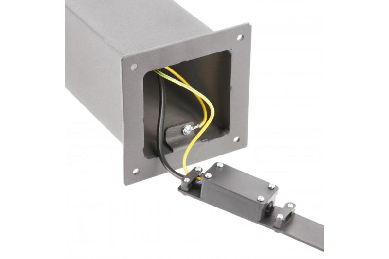 Decor Tuinarmatuur LARGO-P PIR 50 E27 MAX.15W IP44 AC220-240V 50-60Hz paal grafiet. 1208963920