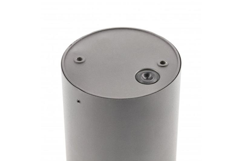 Decor Plafondarmatuur LENTO alum 100x130 IP54 MAX.35W rond grafiet. 1208963924