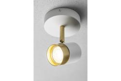 Decor Plafondarmatuur ORIO aluminium 11.6x5.6x11.5 IP20 1*Gu10 max. 50W rond wit. 1208963968