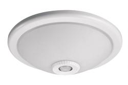Ceiling fixture VIZELA with sensor, max. 2x40W, E27,  AC220-240V, 50/60Hz, beam angle 360*, IP20, semi  transparent diffuser, white housing 1208963975