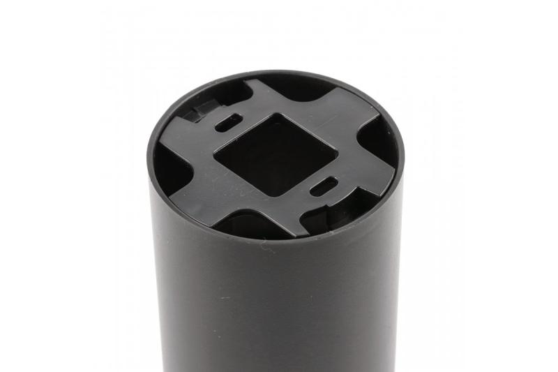 Decor Plafondlamp armatuur RESTO PC φ80x125mm IP20 max 20W rond zwart. 1208963985