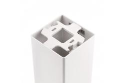 Decor Plafondlamp armatuur RESTO PC 80x80x125mm IP20 max 20W vierkant wit. 1208963988