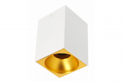 Decor Plafondarmatuur TENSA alum. 90x90x140 IP20 GU10 vierkant wit. 1208964021