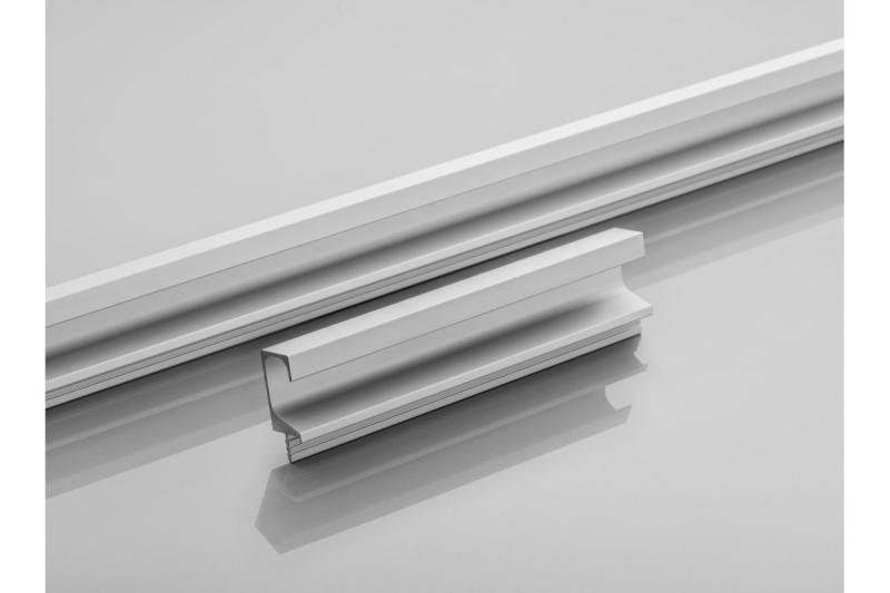 Continuous aluminium handle profile C l=3500mm black mat 1208964055