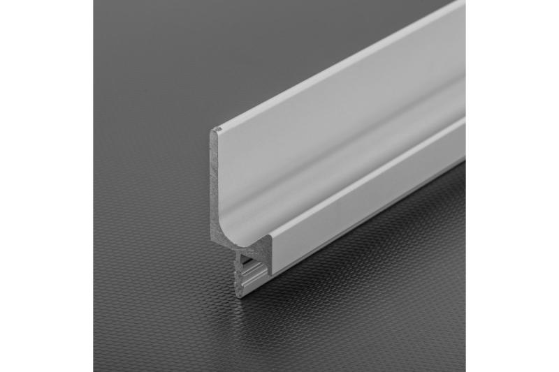 Continuous aluminium handle profile L l=3500mm black mat 1208964058