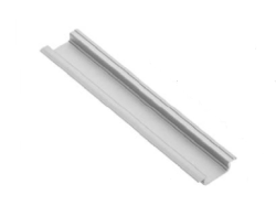 LED aluminum profile with GLAX silver flange 3 m (mortise), version 2 1208964068