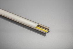 LED aluminum profile with GLAX champagne flange 2 m (mortise) 1208964072