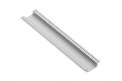 LED aluminum profile with GLAX silver flange 2 m (mortise), version 2 1208964073