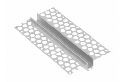 LED PROFILE GLAX linear for GK boards 3m, non-anodized 1208964075