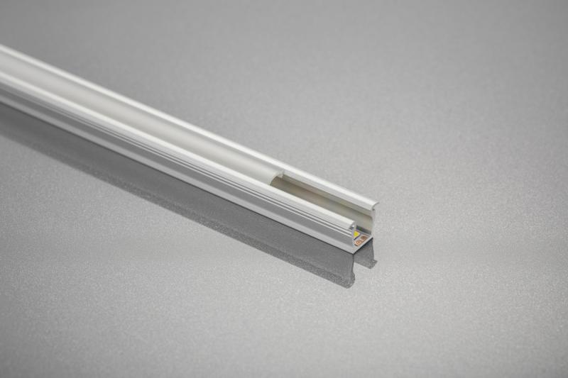 Aluminium profile LED micro- recessed GLAX silver L=2 m 1208964088