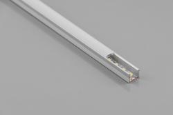 Aluminium profile LED micro - applied GLAX silver L=2 m 1208964090