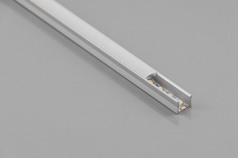Aluminium profile LED micro - applied GLAX silver L=2 m 1208964090