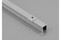 LED Applied Aluminum Profile GLAX Mini High 14mm Silver 2m 1208964104
