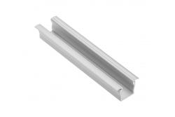 LED Aluminum Profile with GLAX Mini Flange High 12.5mm Silver 2m (Mortise) 1208964109