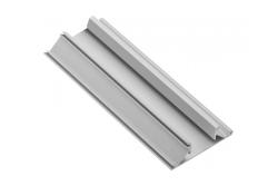 LED partition aluminium profile, studded GLAX silver L=3007 mm 1208964115