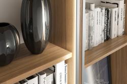 LED partition aluminum profile, studded (for edging fillings) GLAX silver PLATE 16mm 3 1208964116