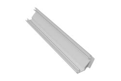led angular aluminium profile - applied GLAX silver L=2 m 1208964132