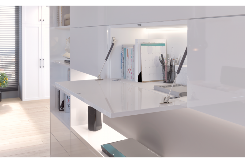 Led angular aluminium profile - applied GLAX white L=2 m 1208964133