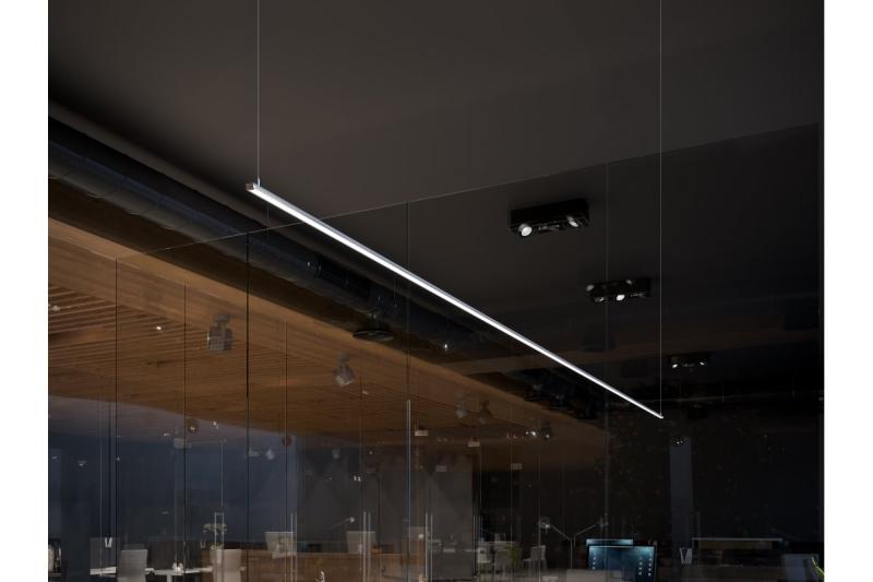 LED aluminium profile - heatsink GLAX silver L=2 m 1208964137