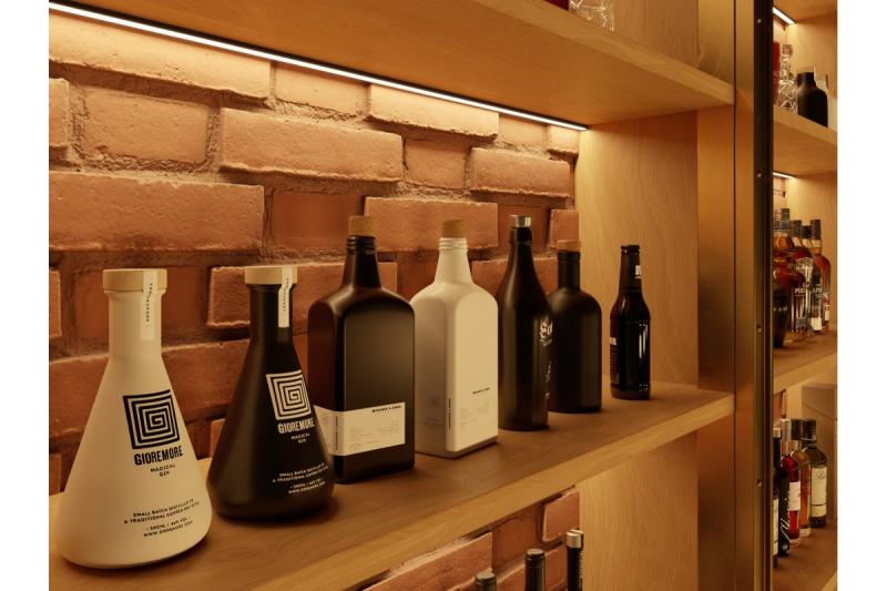 black cover for LED profile GLAX 2 m 1208964171