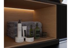 black cover for LED profile GLAX Mini 2 m 1208964174