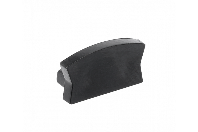 Cap for LED profile GLAX Mini applied black (10 pcs. in blister) 1208964253