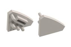 GlaX profile cap angled - applied left and right champagne (10 pcs. in blister 1208964273