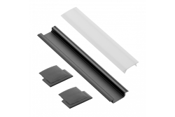 GLAX recessed set black 1208964339