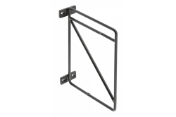 Shelf support ROD, 21x17cm, black mat 1208965251