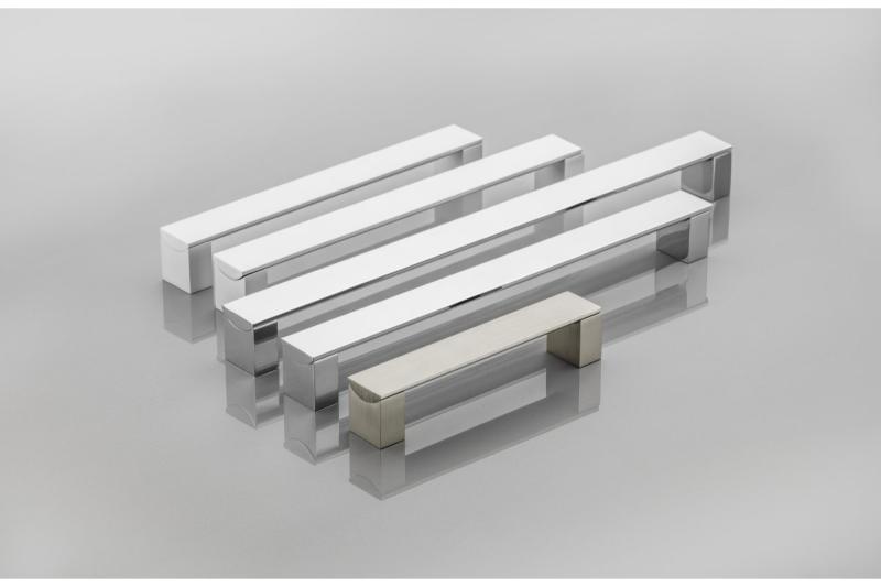 Aluminium handle B337 C=224mm aluminium 1208965499