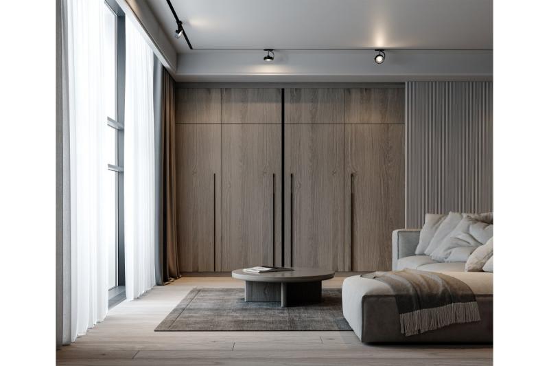 Aluminium handle EXTEND, L=1200 mm, white 1208965511