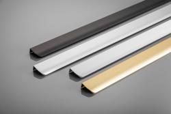 Aluminium handle HEXA C=192 mm aliminum 1208965524