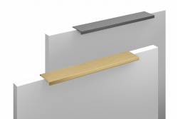 Aluminium handle HEXI (gold brushed) 192mm/225mm 1208965570