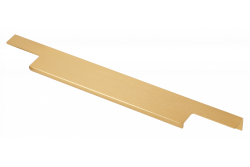 Aluminum handle LIND C = 256/596/18 mm brushed gold 1208965610
