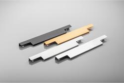 Aluminum handle LIND C = 352/796/18 mm brushed gold 1208965618